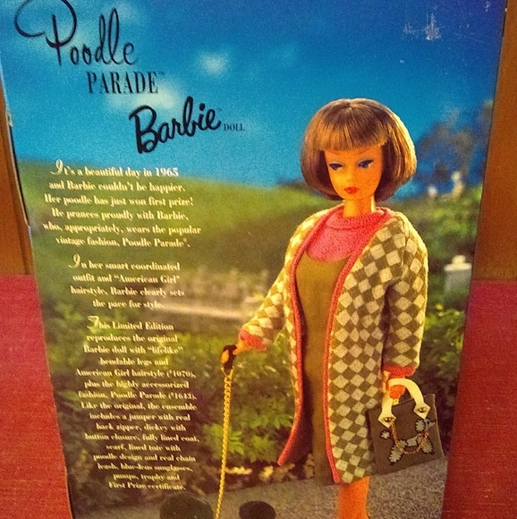 NIB Reproduction Poodle Parade Barbie doll - Picture 2 of 2